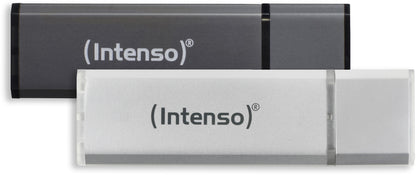 INTENSO USB-Stick Alu Line 32GB 3521480 USB 2.0 double pack