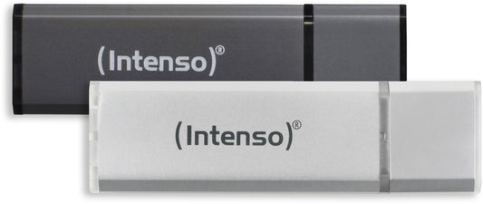 INTENSO USB-Stick Alu Line 32GB 3521480 USB 2.0 double pack