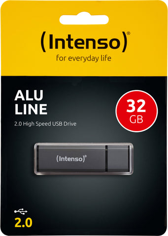INTENSO USB-Stick Alu Line 32GB 3521481 USB 2.0 antracite