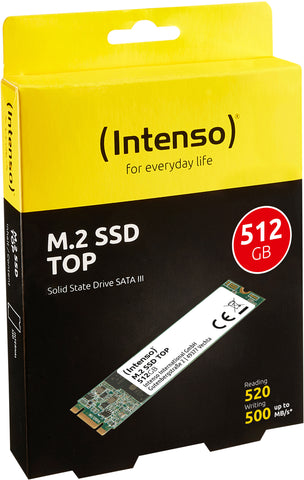 INTENSO SSD M.2 - 2.5 inch SATA II TOP 3832450 MLC Flash 512GB