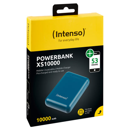 INTENSO Power Bank Petrol 7313537 10000 mAh