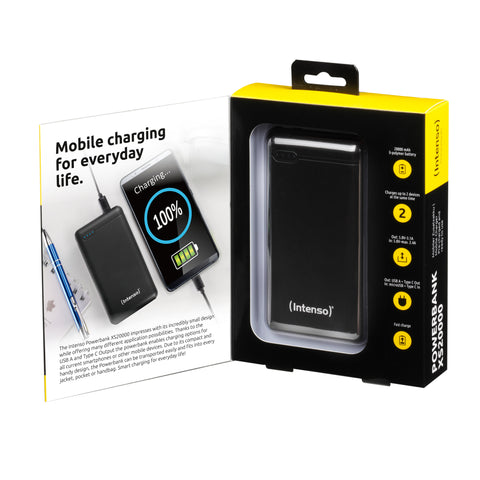 INTENSO Powerbank black 7313550 20000 mAh