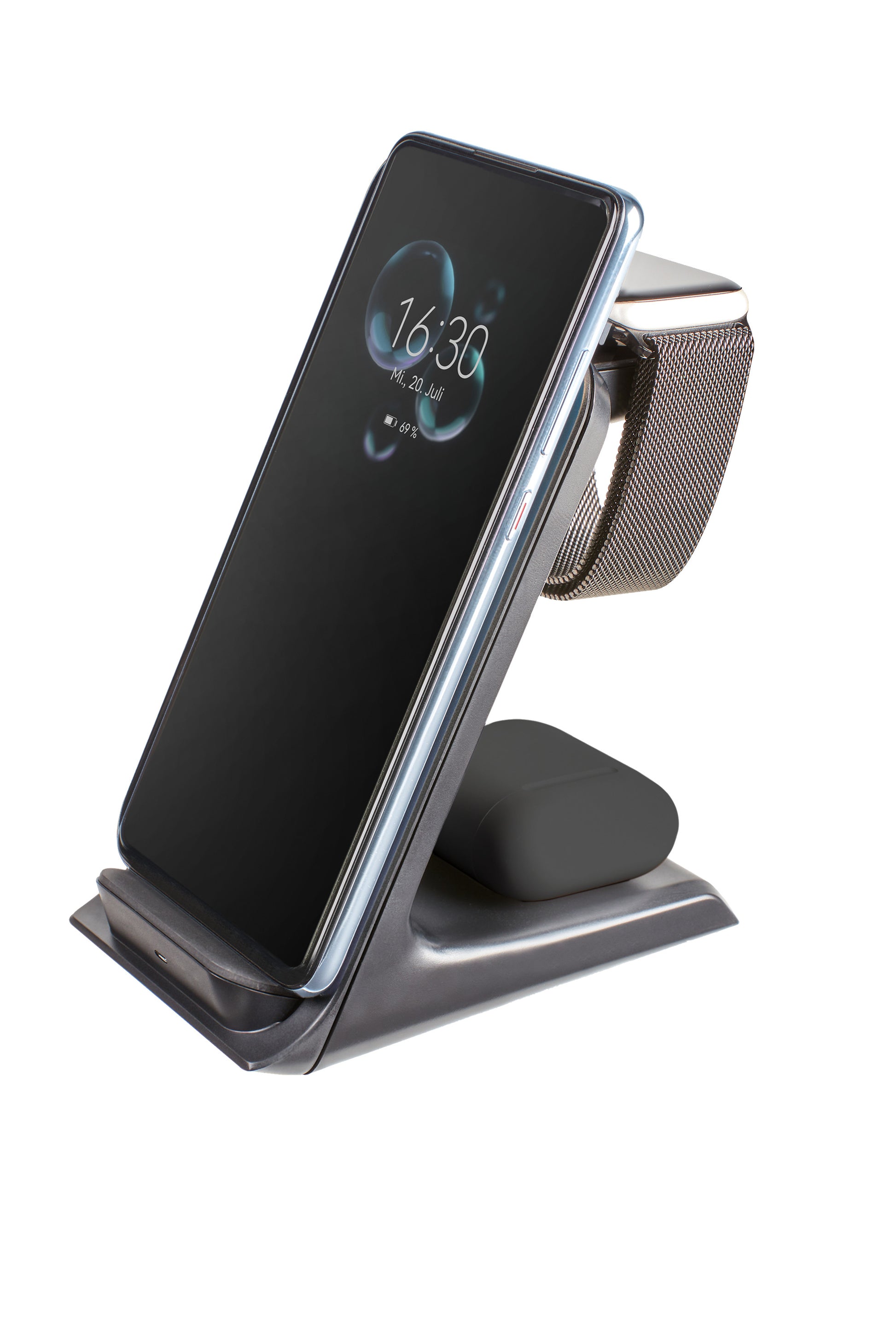INTENSO Wireless Charging Stand BS13 7410621 Qi-certified, 3 in 1 black