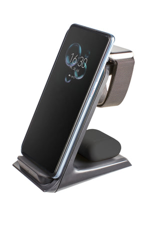 INTENSO Wireless Charging Stand BS13 7410621 Qi-certified, 3 in 1 black