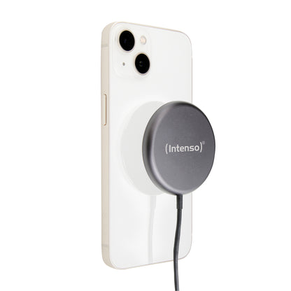 INTENSO Magnetic Wireless Charger MB1 7410710 MagSafe compatibility black