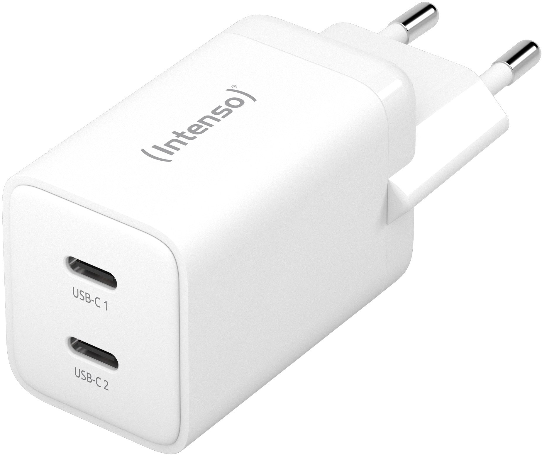 INTENSO Power Charger 40W GaN white 7804012 2 x USB-C