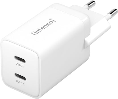 INTENSO Power Charger 40W GaN white 7804012 2 x USB-C