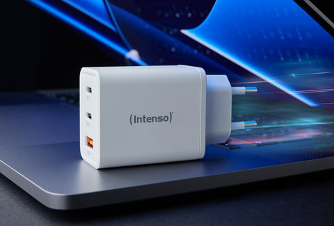 INTENSO Power Charger 65W GaN white 7806512 2 x USB-C 1 x USB-A
