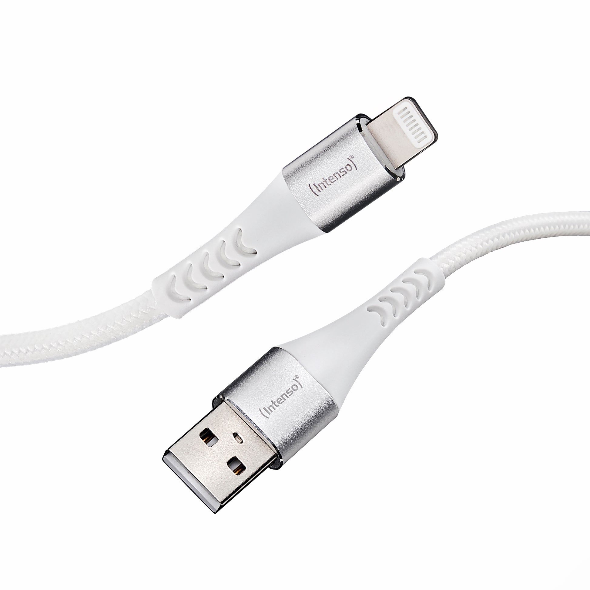 INTENSO Cable USB-A to Lightning 7902102 1.5 m, Nylon white