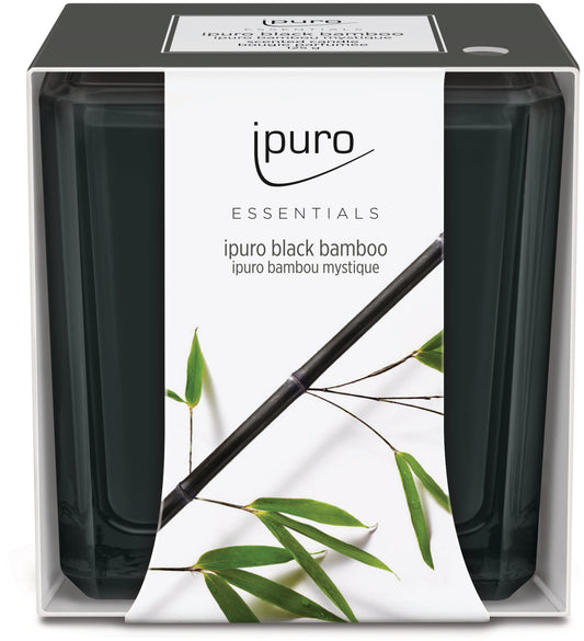 IPURO Duftkerze Essentials 051.1208 black bamboo 125g
