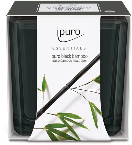 IPURO Duftkerze Essentials 051.1208 black bamboo 125g