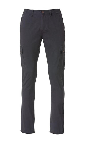Clique Unisex Hose in Baumwoll Twill mit geraden Beinen-Cargo Pocket