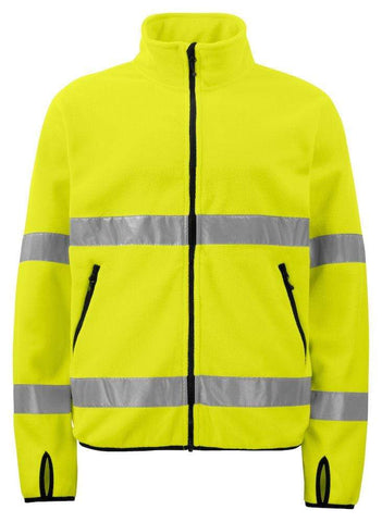 Projob Polarfleece Jacke in Warnschutzfarben- 6327 - EN ISO 20471 KLASSE 3