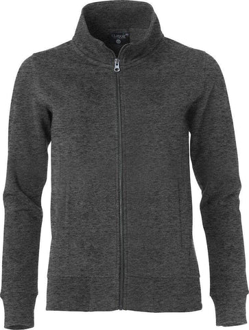 Sweatjacke mit Stehkragen Cardigan für Damen