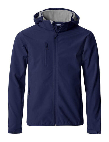 Herren Softshell Jacke besticken- Basic Hoody Softshell Jacke