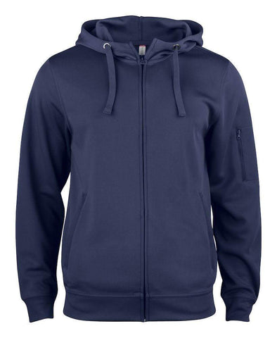 Basic Active Hoodie Full Zip für Herren