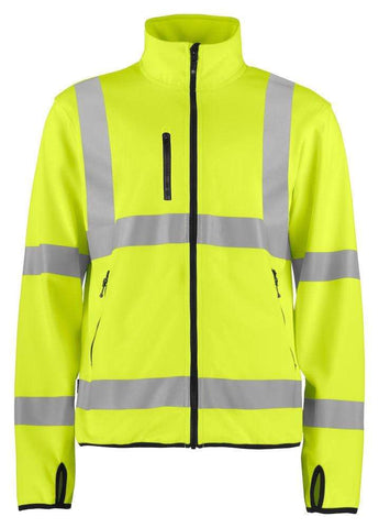 Projob Herren Warnschutz Softshell Jacke