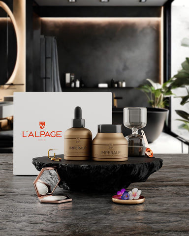 Presentlåda Grädde Kaviar & Guld + Serum Kaviar & Guld Imperalp