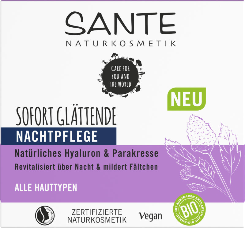 SANTE Sof. Glätt. Nachtpflege Hyaluron