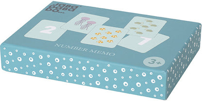 JABADABADO Memory Zahlen 9x12cm A3224