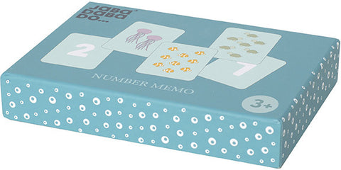 JABADABADO Memory Zahlen 9x12cm A3224