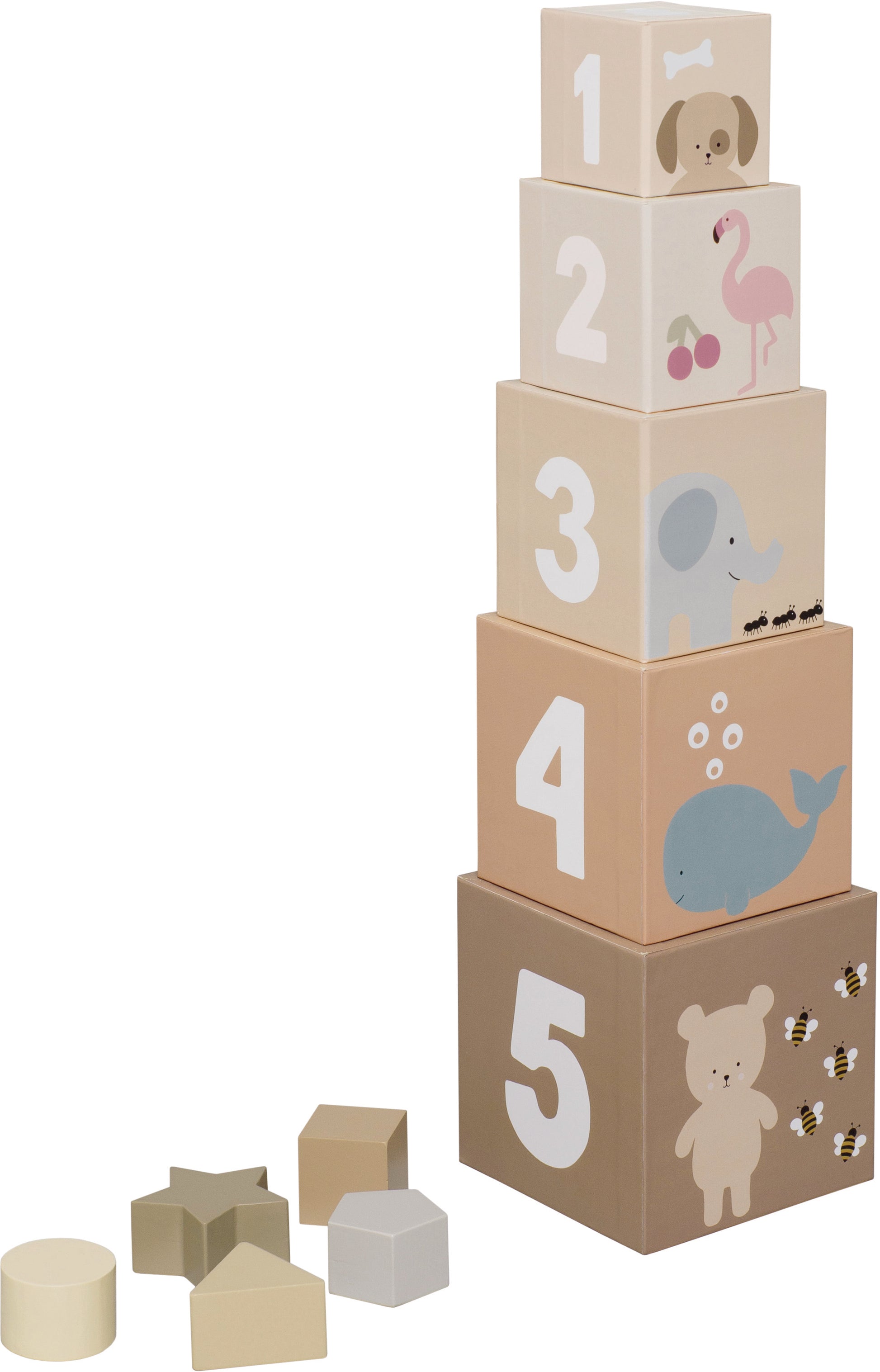 JABADABADO Stapelwürfel C2537 Nature Line