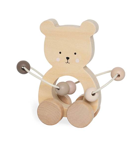 JABADABADO Abacus Teddy 13x6x15cm C2548 Nature Line