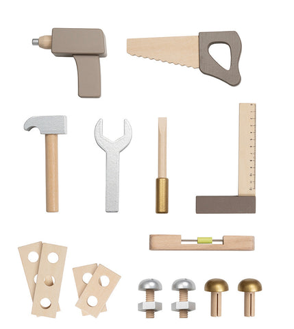 JABADABADO Werkzeugbank 55x30x78cm C2555 grau