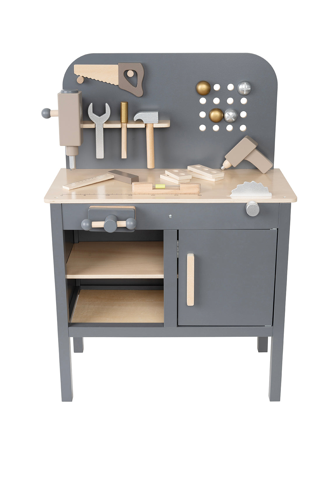 JABADABADO Werkzeugbank 55x30x78cm C2555 grau