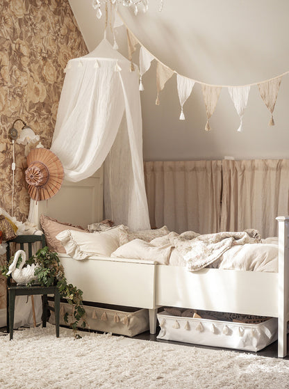 JABADABADO Aufbewahrungskiste 70x66x16cm K013 weiss