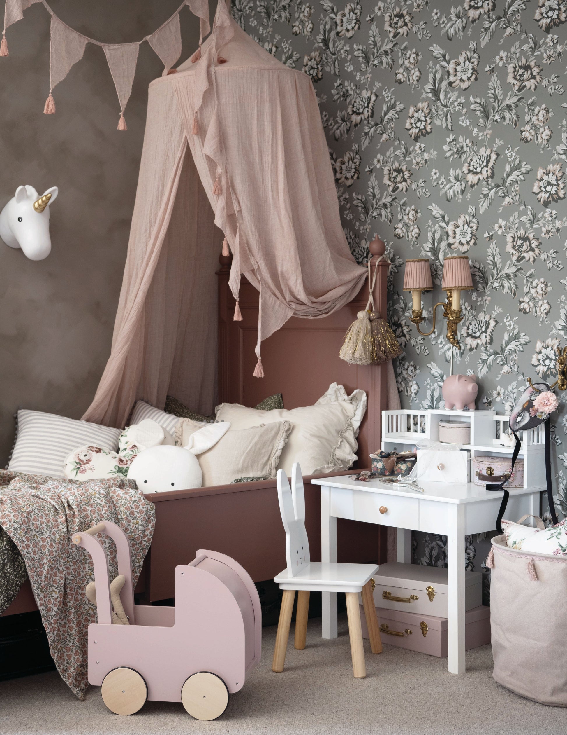 JABADABADO Betthimmel K038 dusty pink 230cm