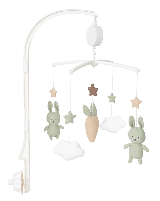 JABADABADO Mobile mit Musik Hase K112 grün