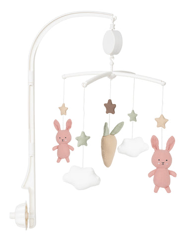 JABADABADO Mobile mit Musik Hase K113 rosa