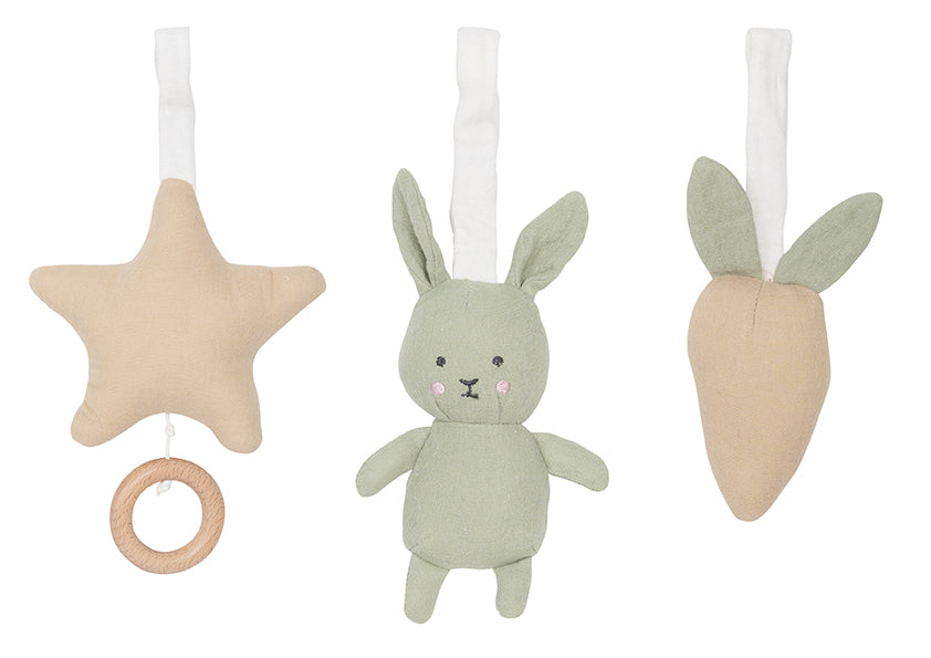 JABADABADO Babygym Spielzeug Hase K125 grün