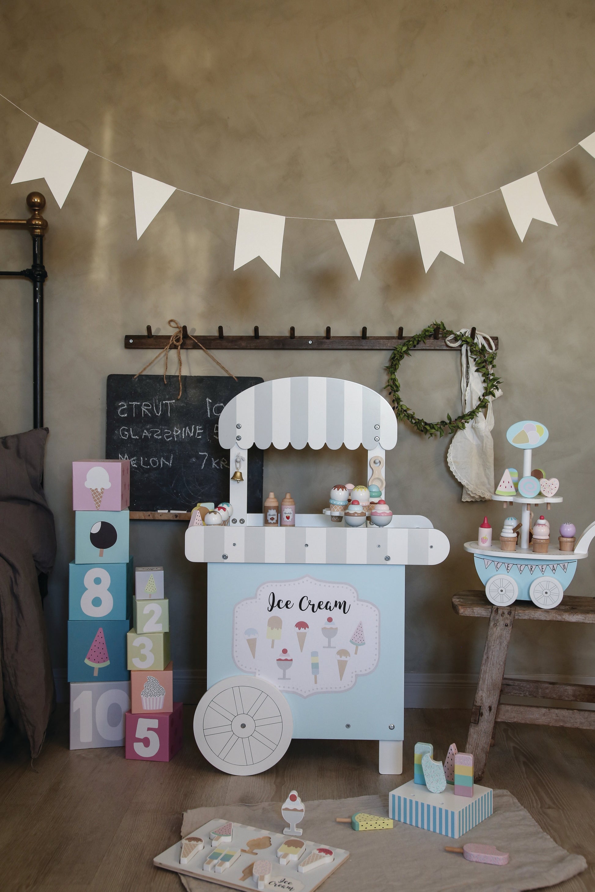 JABADABADO Eis-Trolley W7112 31x18x40 cm