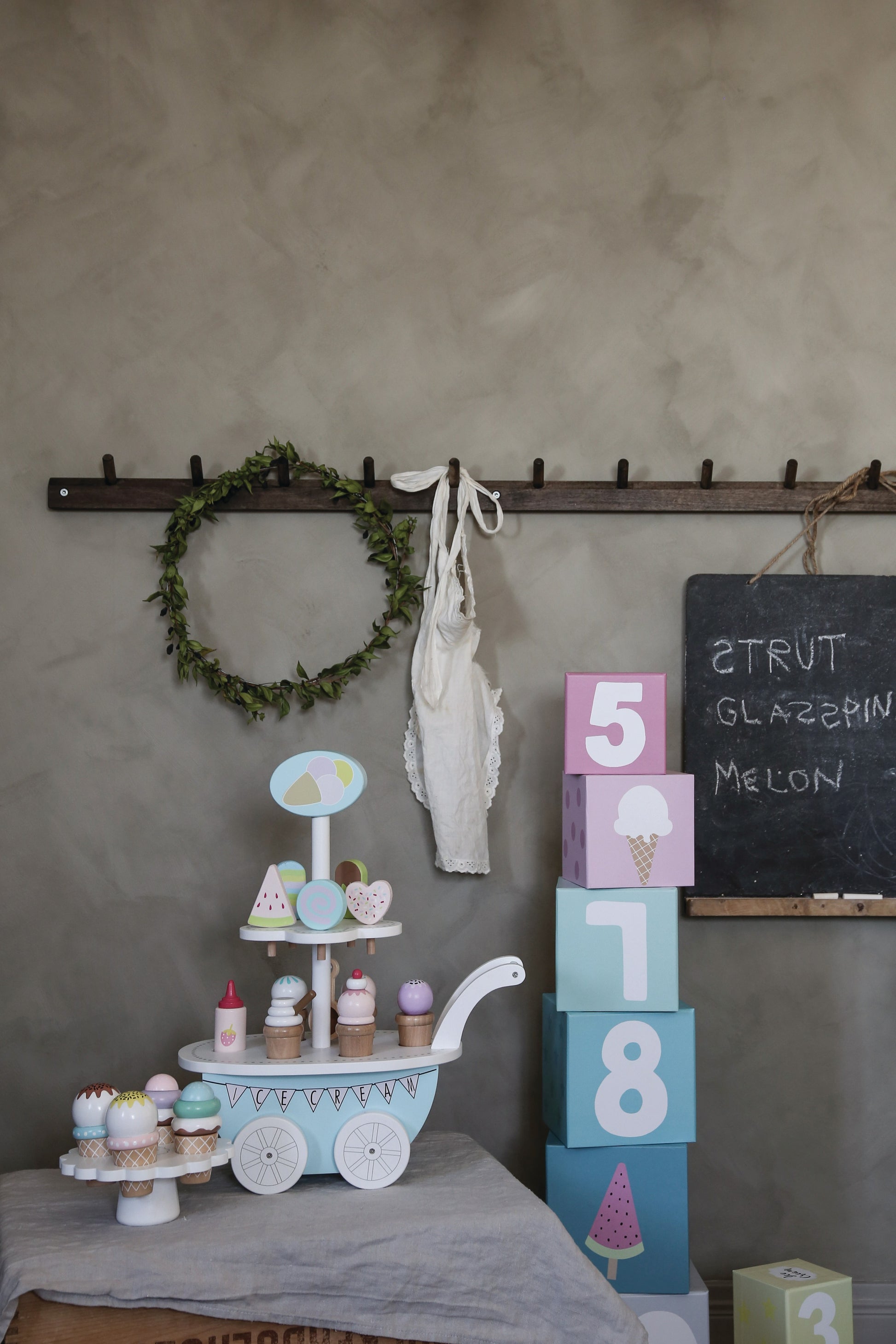 JABADABADO Eis-Trolley W7112 31x18x40 cm