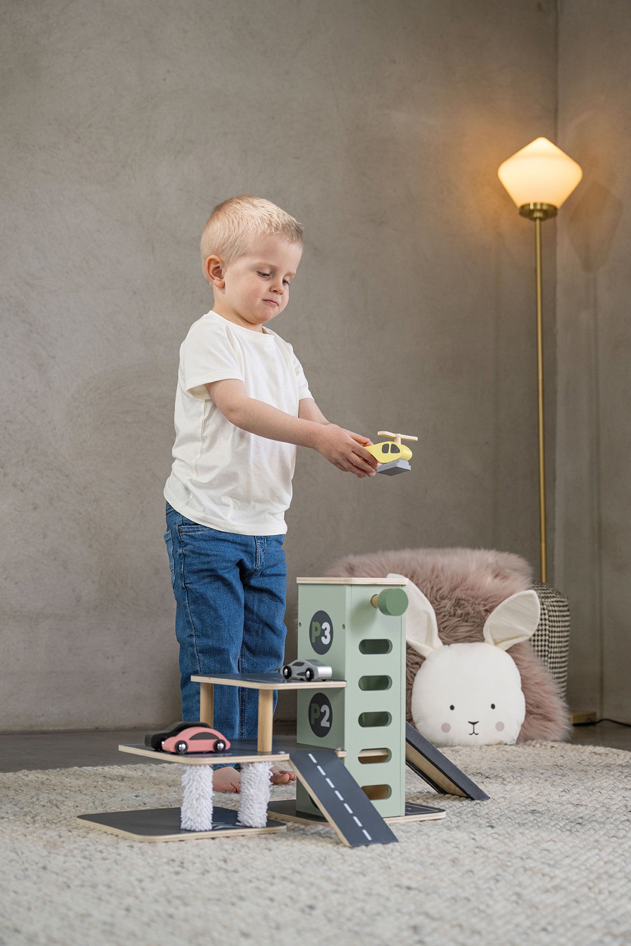 JABADABADO Parkgarage W7230 Holz