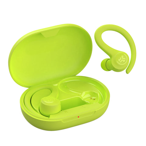 JLAB Go Air Sport Earbuds IEUEBGAIRSPRTRYEL124 True Wireless, Neon Yellow