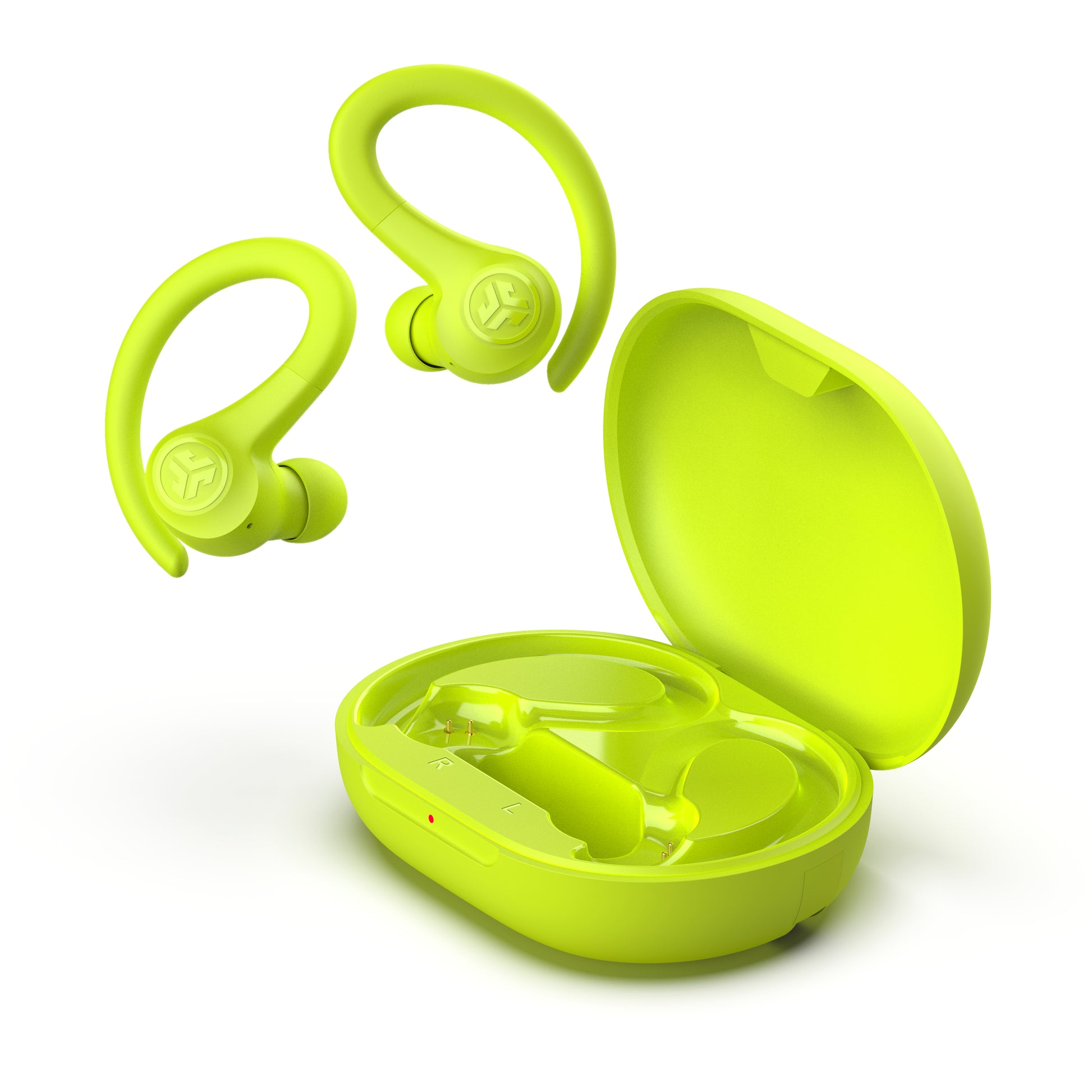 JLAB Go Air Sport Earbuds IEUEBGAIRSPRTRYEL124 True Wireless, Neon Yellow