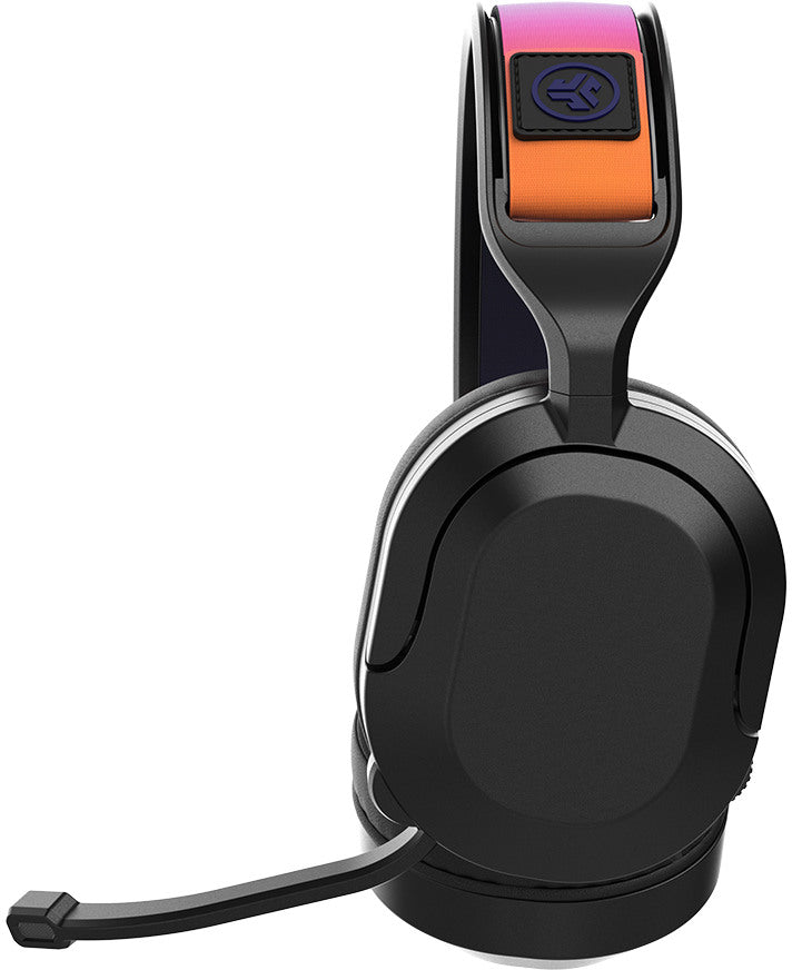 JLAB Nightfall Gaming Headset IEUGHBNHTFALLRBLK4 Wireless, Black
