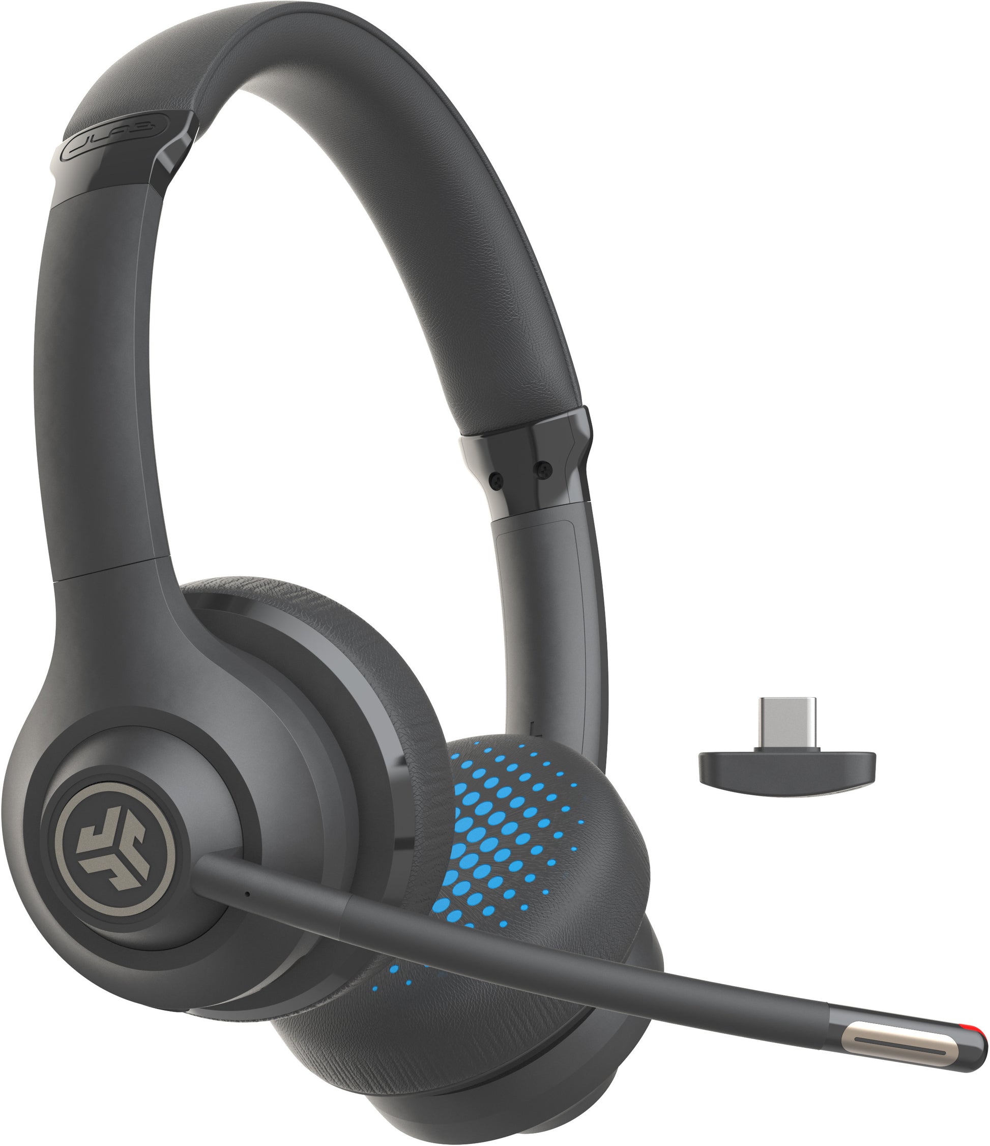 JLAB Go Work Headset IEUHBGOWORKRBLK4 Wireless, Black