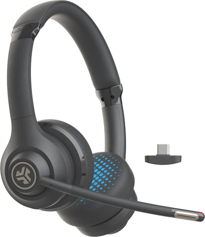 JLAB Go Work Headset IEUHBGOWORKRBLK4 Wireless, Black