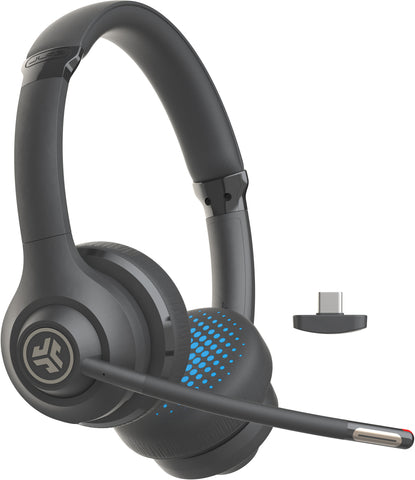 JLAB Go Work Headset IEUHBGOWORKRBLK4 Wireless, Black