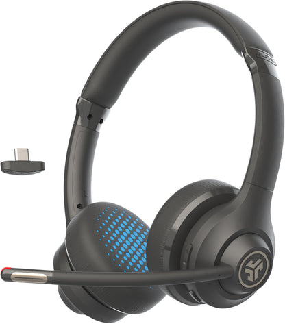 JLAB Go Work Headset IEUHBGOWORKRBLK4 Wireless, Black
