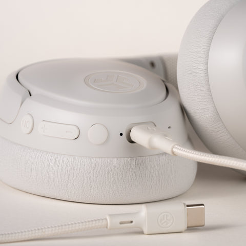 JLAB JBuds Lux ANC Headphones IEUHBJLUXANCRWHT62 Wireless, Cloud White