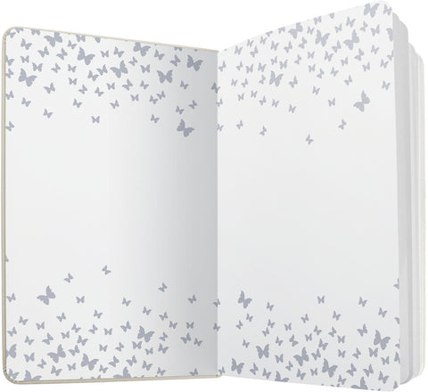 JOLIE Notizbuch Butterfly Confetti JN347 liniert, 174 S., bunt, A5