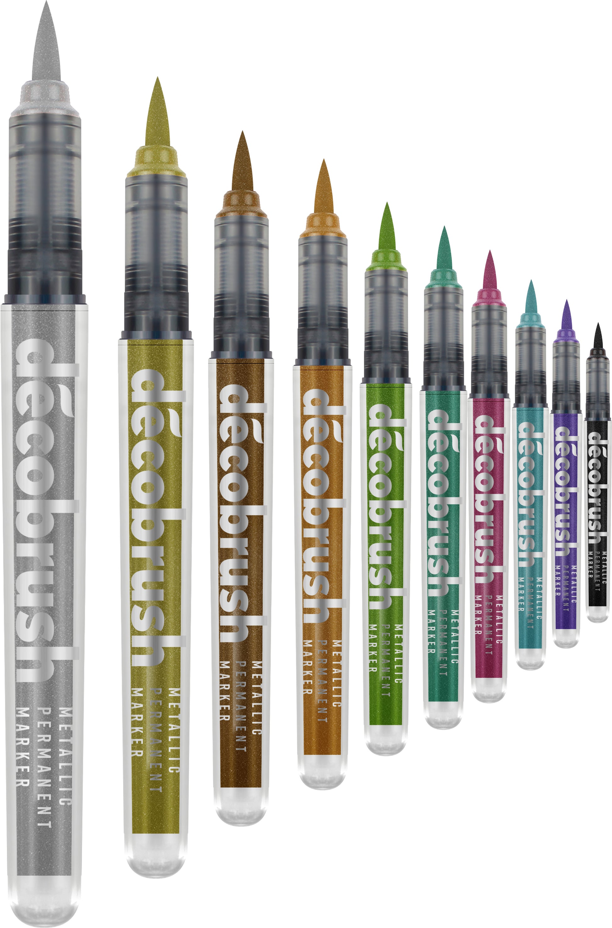 KARIN Deco Brush Metallic 28Z1 Metall Box 10 Stück