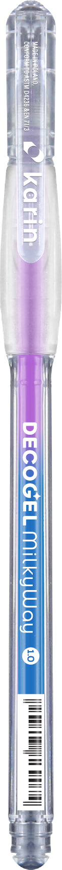 KARIN Gelpen DECOGEL 1.0 MILKY WAY 30Z201 violett