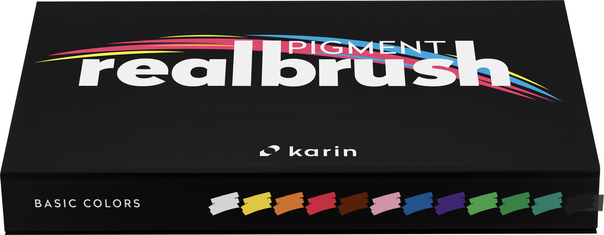 KARIN Real Brush 0.4mm 33C1 Pigment, Basic Farben