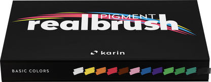 KARIN Real Brush 0.4mm 33C1 Pigment, Basic Farben